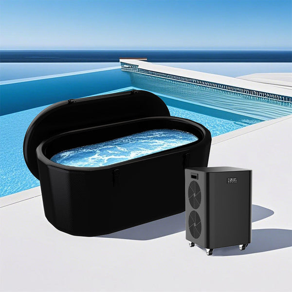 Premium Chiller+Portable Inflatable Oval Bathtub
